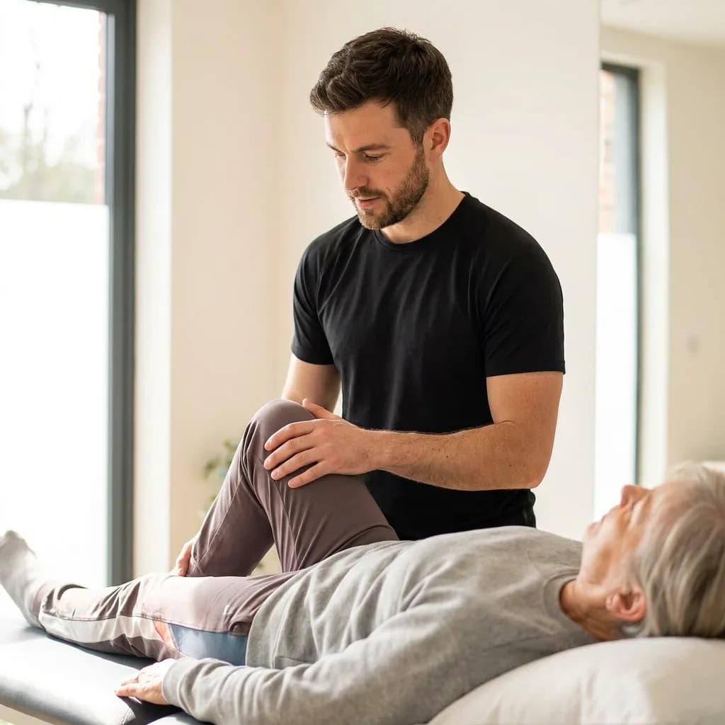 Physiotherapie nach Knie-Operation – Rehabilitation und Mobilisation des Kniegelenks