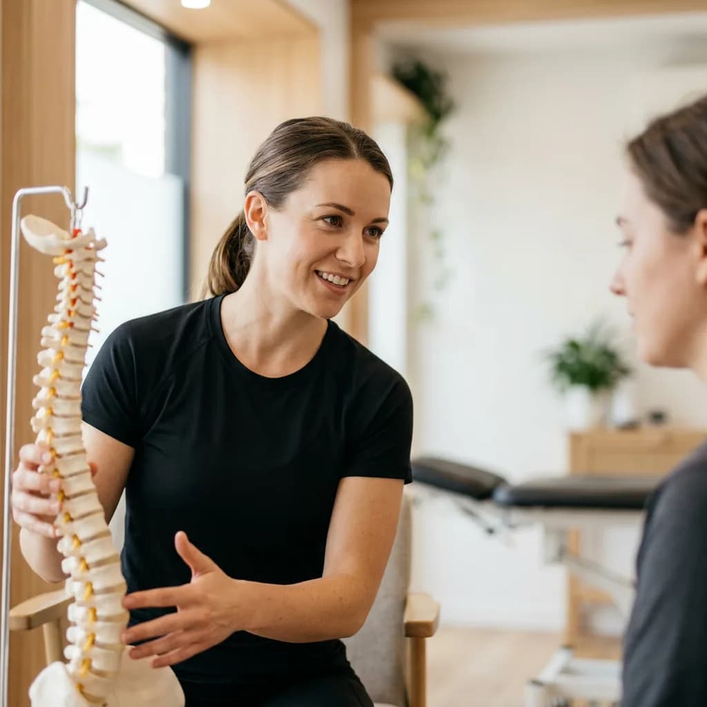 Bandscheibenvorfall – Physiotherapie an der Wirbelsäule zur Behandlung und Rehabilitation