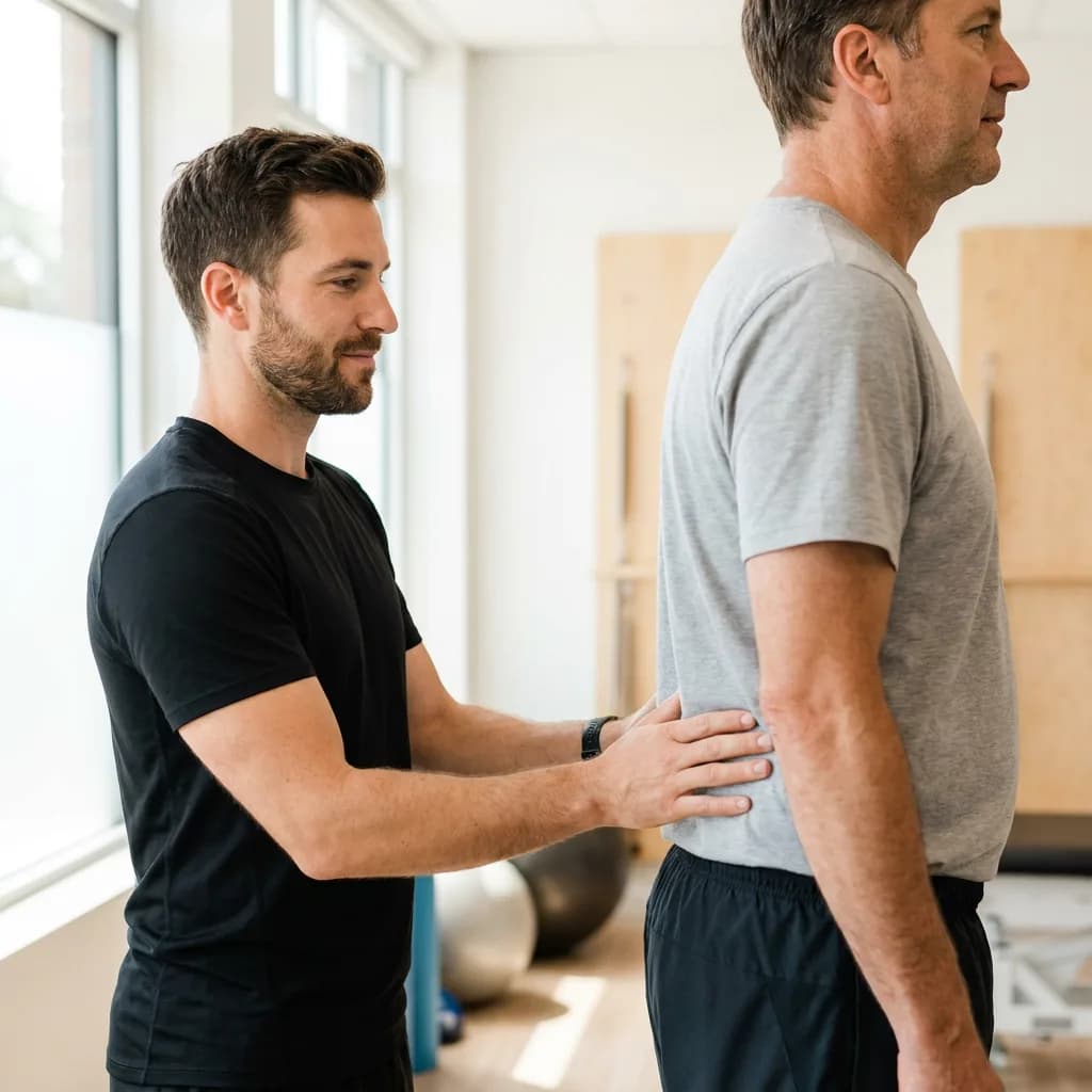 Physiotherapie bei Rückenschmerzen – aktive Behandlung in der Praxis